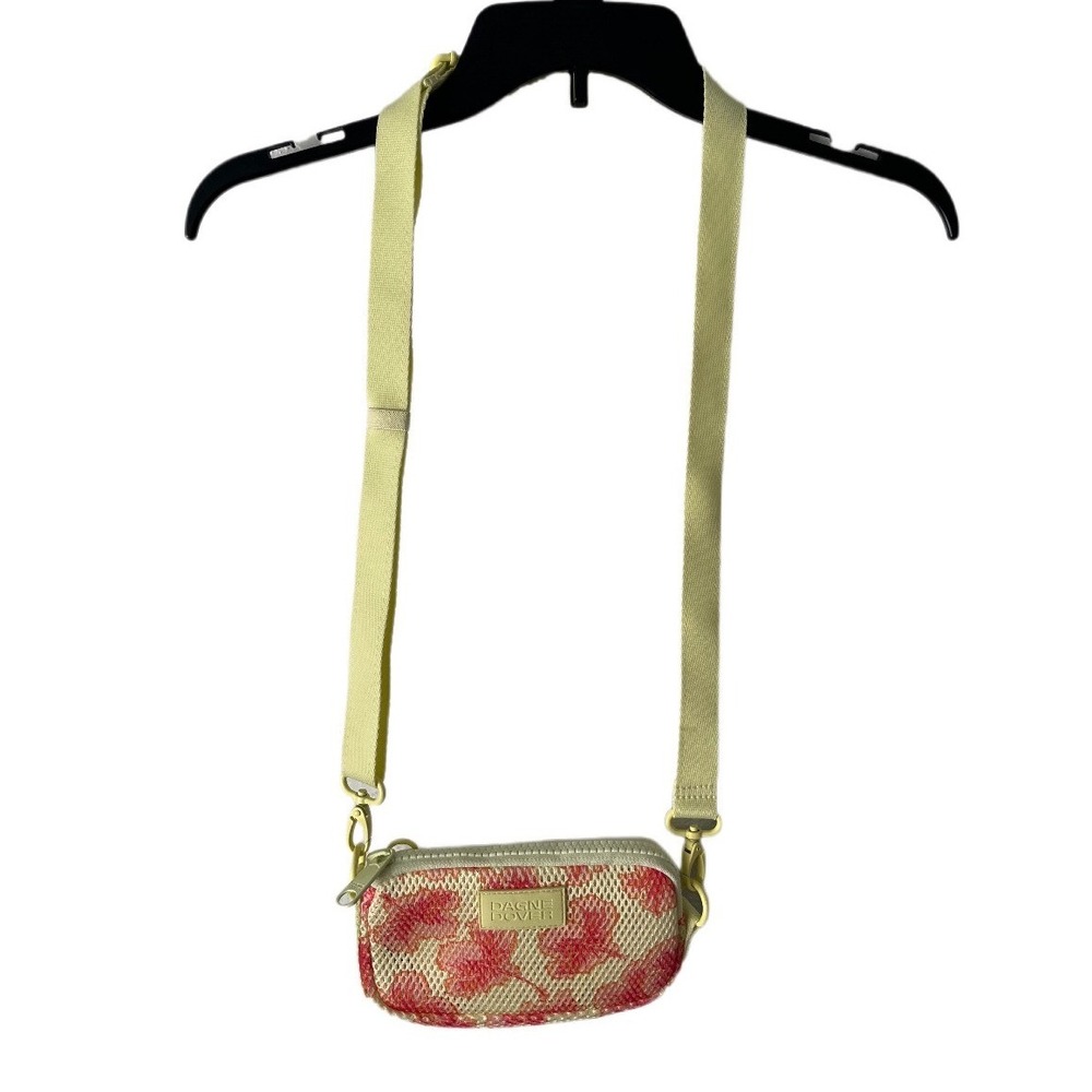 Dagne Dover Tropiflora Yellow Hibiscus Mara Phone Sling Neoprene Crossbody Bag